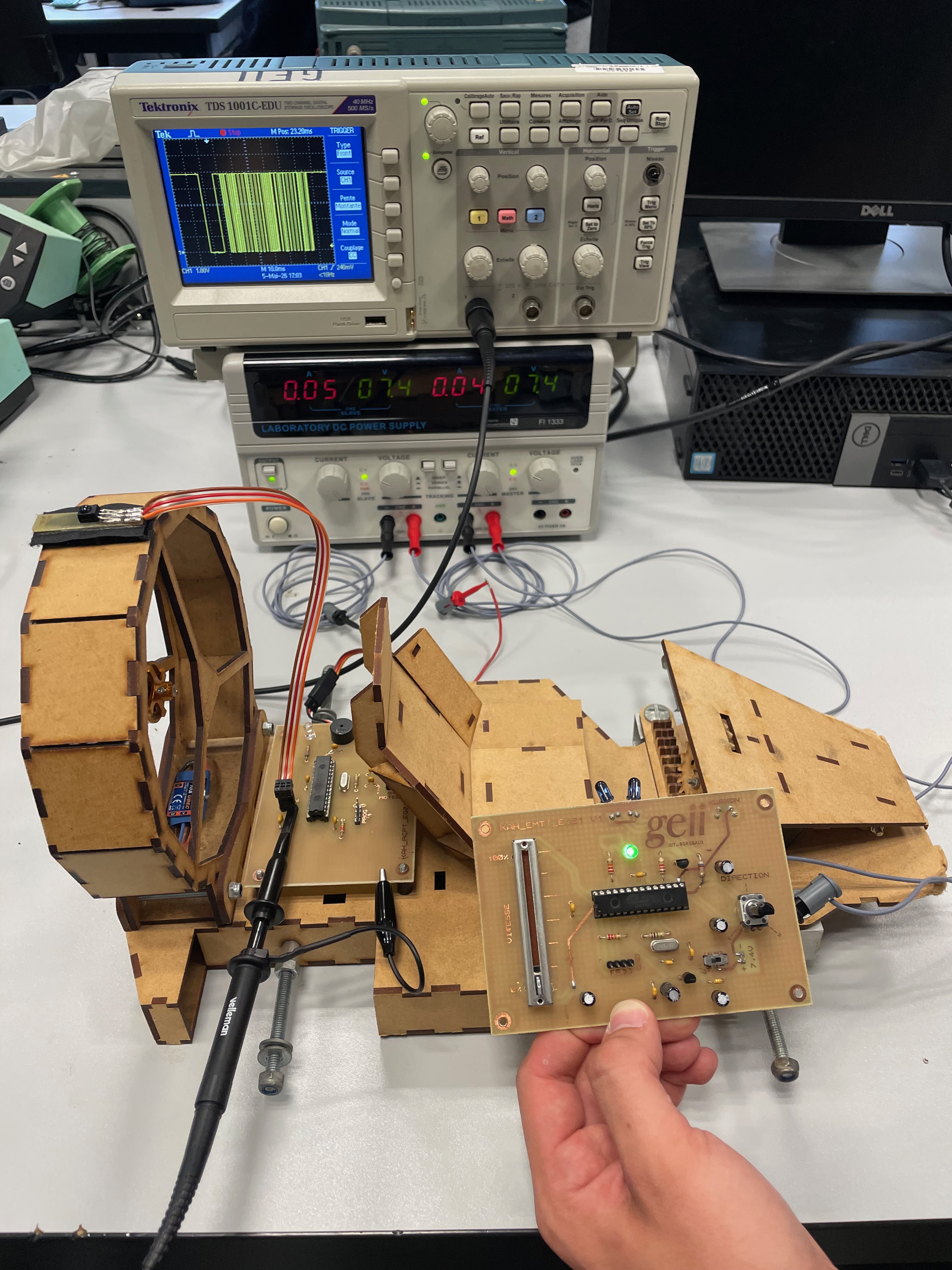 KAH prototype chassis assembly