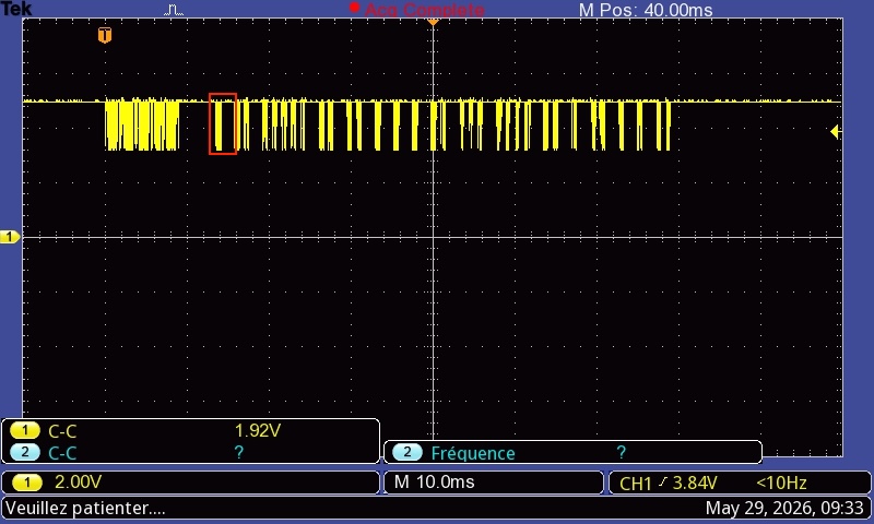 Verification test result view for the KAH prototype