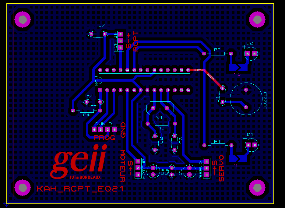 PCB routing and electronics work